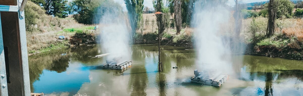 Minetek floating evaporators